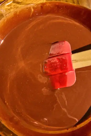 Melted Dark Chocolate and Butter