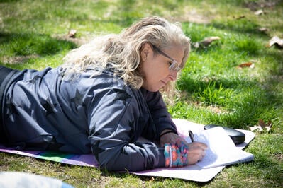 writing is a lonely job - right