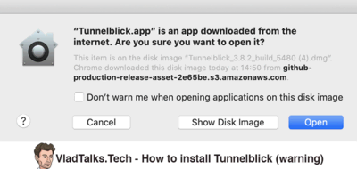 How to install OpenVPN on Mac - All available options 6 How to install Tunnelblick - Warning