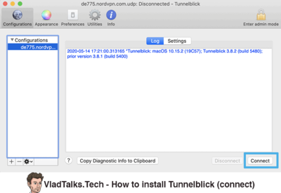 How to install OpenVPN on Mac - All available options 13 How to install Tunnelblick - Connect