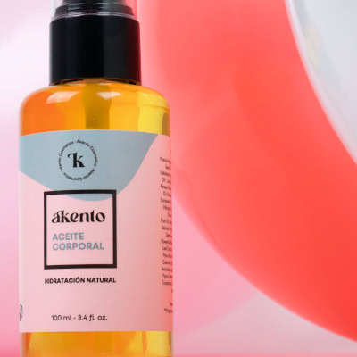 Akento: aceite corporal natural