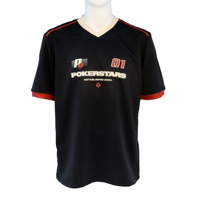 POKERSTARS ORIGIN OVERSIZED BLACK  JERSEY SHIRT