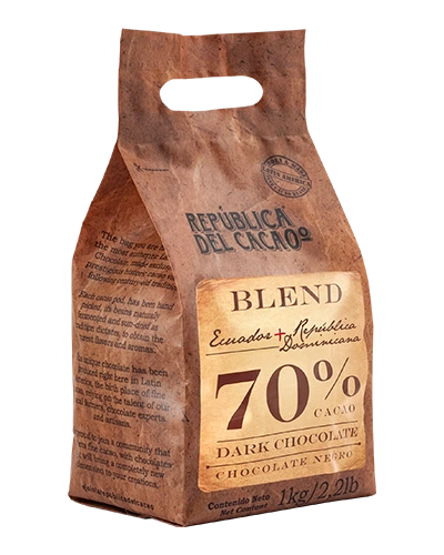 Dark Chocolate Ecuador + Dominican Republic 70% of 1 KG