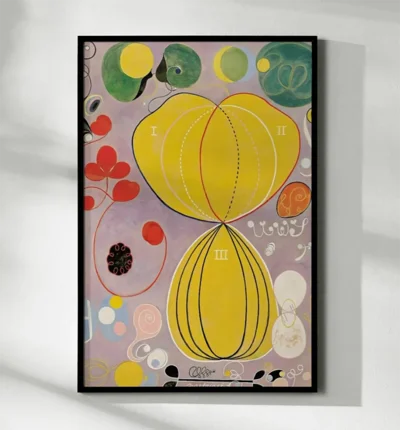 Poster von Hilma af Klint, einer Pionierin der abstrakten Kunst