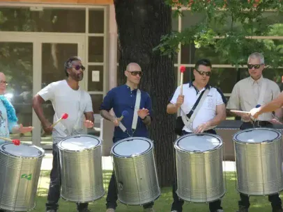 Team Building musique Team Samba percussions brésiliennes