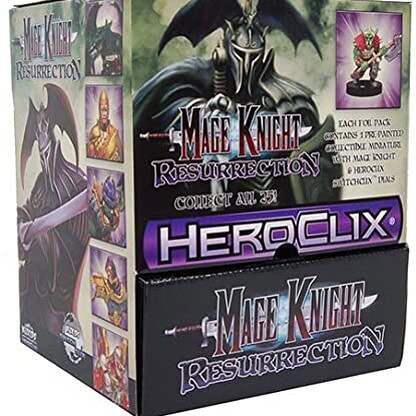 Mage Knight: Resurrection (HeroClix) Gravity Feed Display (24 Packs)