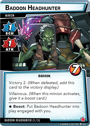 Badoon Headhunter/Galaxy's Most Wanted Campaign Cards ( Challenge/Market )