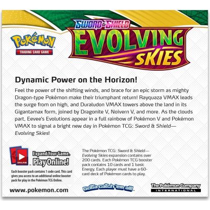 Pokemon Sword & Shield Evolving Skies Booster Box - Image 2