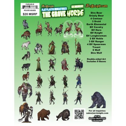 Flat Plastic Minis: Grove Horde - Image 3