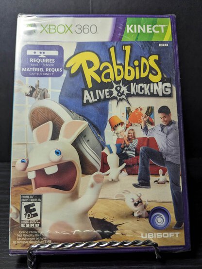Rabbids Alive & Kicking (factory sealed)
