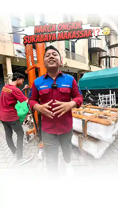 Video Harga Ongkir Surabaya Makassar