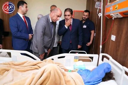 وزير العمل ومحافظ الإسماعيلية يبحثان تداعيات الحادث