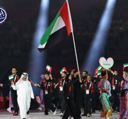عندما نبض قلب آسيا.. لحظة عربية أضاءت سماء ناغويا
