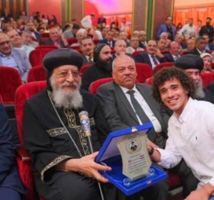 عندما تتلاقى البركة الروحية مع التألق الرياضي مشهد استثنائي في بني سويف