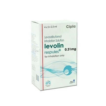 Buy Levolin Respules 0.31 Mg