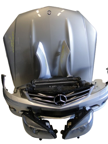 MERCEDES C KLASA 204 W204 LAMPA PRZEDNIA PRAWA LEWA BI-XENON SKRĘTNY 63 AMG