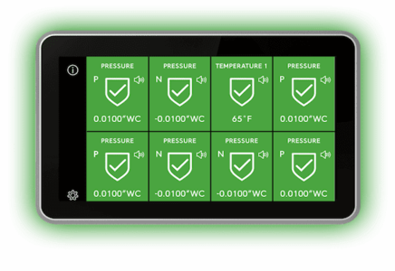 Johnson Controls' Monitoring Station Tracks Room Parameters