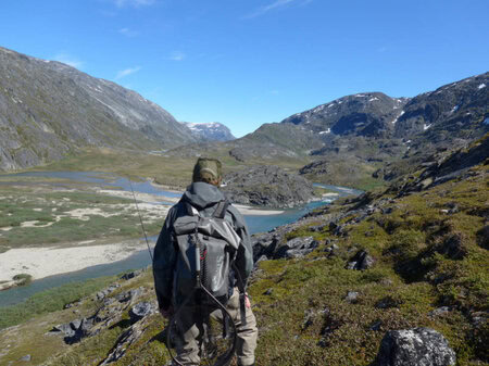 Seesaiblinge angeln auf Grönland im Angelurlaub