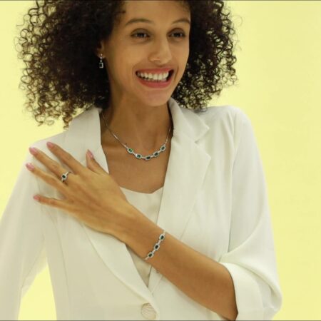 Square Emerald Macro