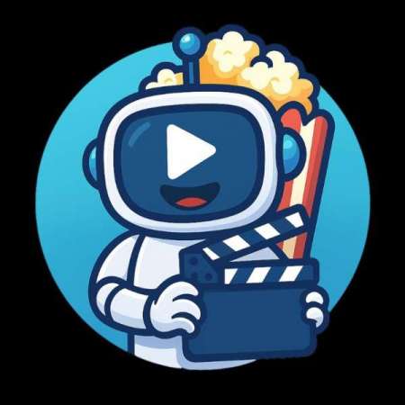 Логотип телеграмм бота - Телеграм-бот для поиска и просмотра фильмов и сериалов - Фильмы и Сериалы