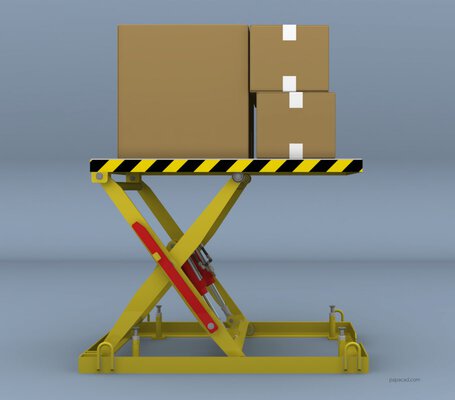 Diy scissor lift table - Download 3D and 2D CAD complete documentation