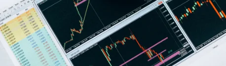 Image displaying stock market charts | Advivo