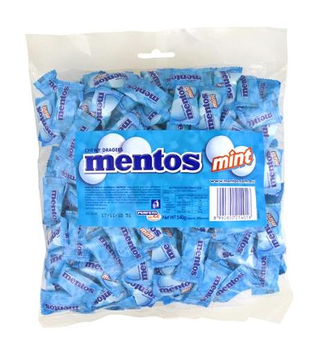 MENTOS MINT PILLOWPACK 540GM Pack Size: 12