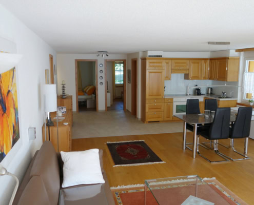 Wohnzimmer 3 Zimmer Apartment Haus Vira