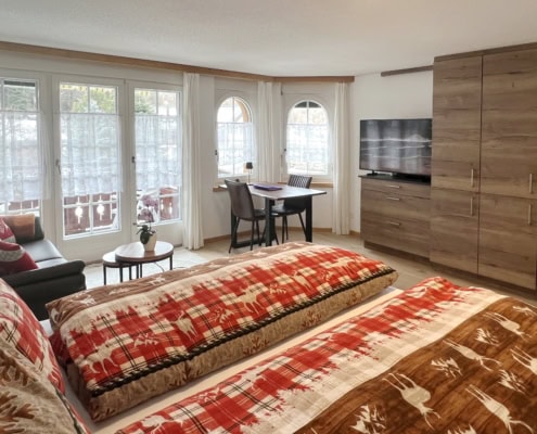 Wohnzimmer im Studio vom Haus Vira