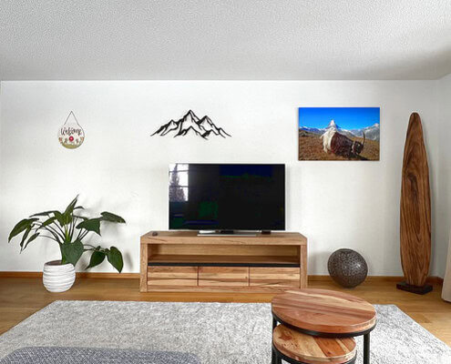 Wohnwand Zweizimmerwohnung aus Vira