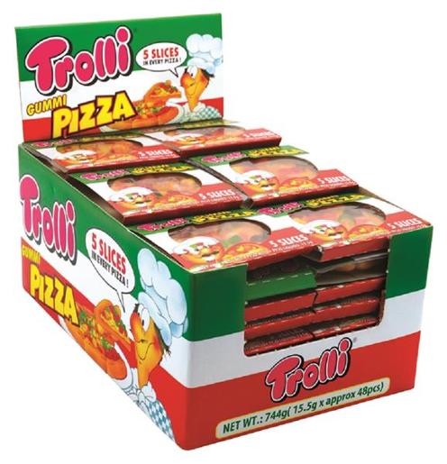 TROLLI GUMMY PIZZA 15.5GM
