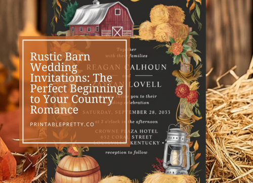 Rustic Barn Wedding Invitations: The Perfect Beginning To Your Country Romance 1 Rustic Barn Wedding Invitations Rustic Barn Wedding Invitations: The Perfect Beginning To Your Country Romance