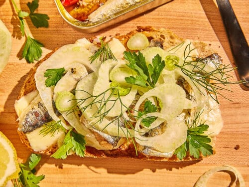Sardine Toast