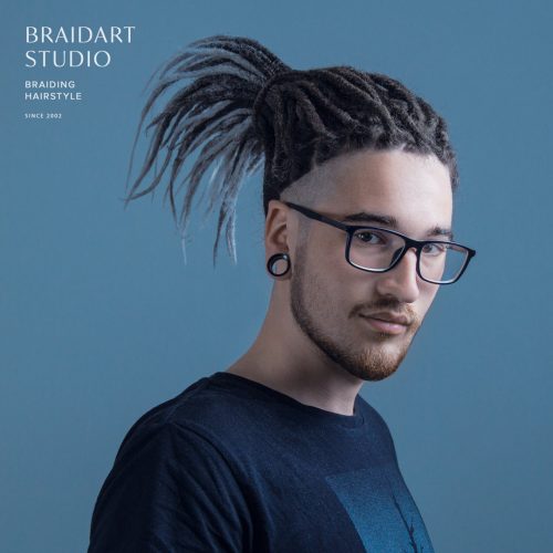 Дреды со светлыми концами