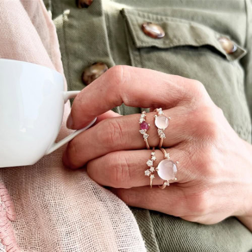 Sfeerfoto met ringen van Noën.