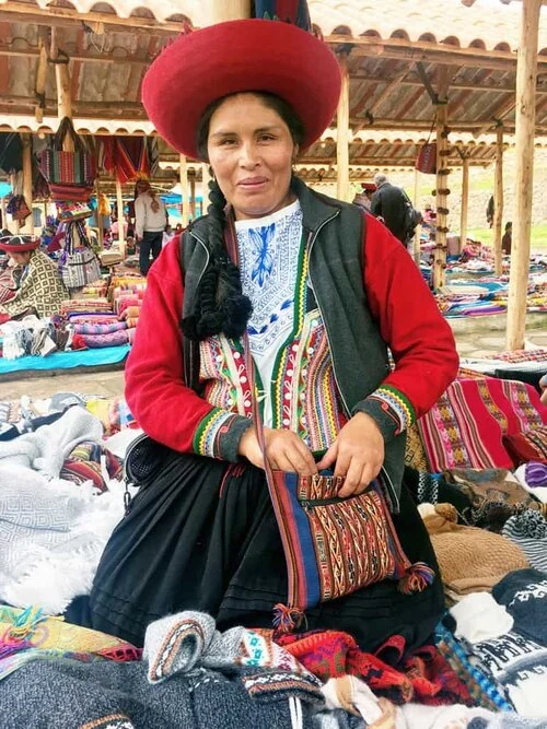Chinchero market: a lovely market and not very touristy