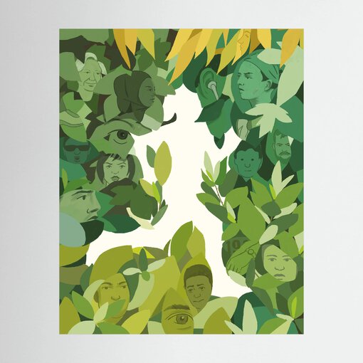 I Hope I See You On The Trail Art Print by Benjamin Mills