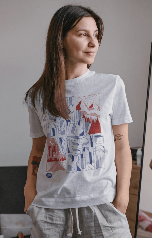 'It's Why We Run' - LtW x Saïd Kinos T-shirt - Image 3