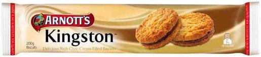 ARNOTTS BISCUITS KINGSTON 200GM Pack Size: 20