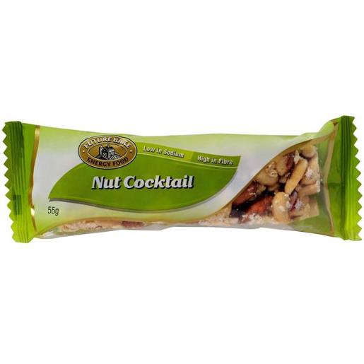 FUTURE BAKE NUT COCKTAIL NUT BAR 55GM Pack Size: 20