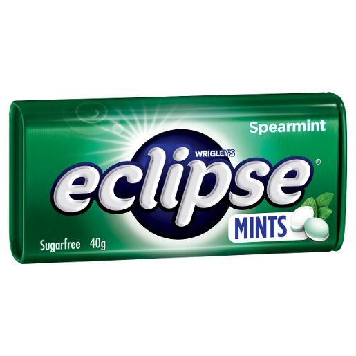 WRIGLEYS ECLIPSE MINT SPEARMINT 40GM Pack Size: 12