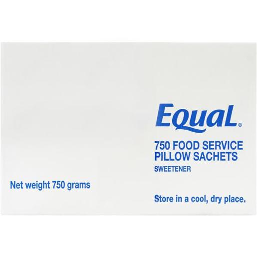 EQUAL SWEETENER SACHETS 750S Pack Size: 12