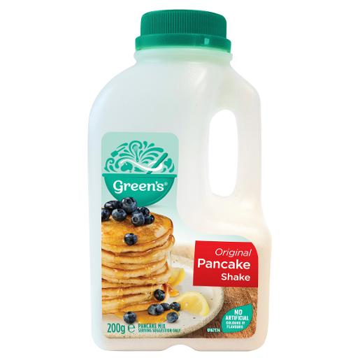 GREENS PANCAKE SHAKE ORIGINAL 200GM Pack Size: 8