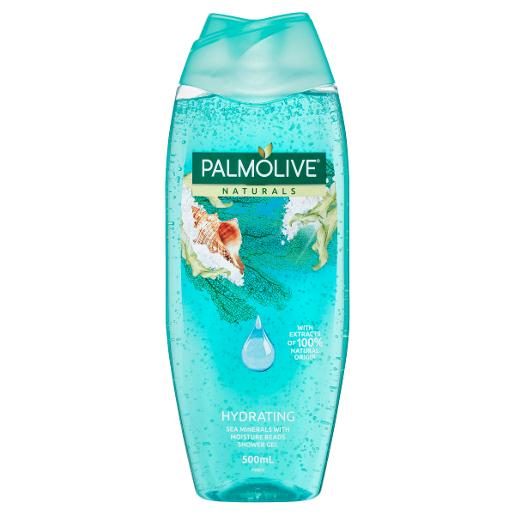 PALMOLIVE NATURALS SEA MINERALS SHOWER GEL BODY WASH500ML Pack Size: 6