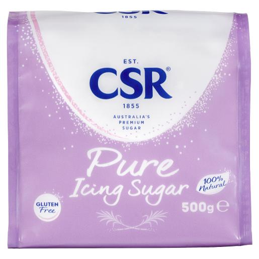 CSR PURE ICING UPRIGHT 500GM Pack Size: 18