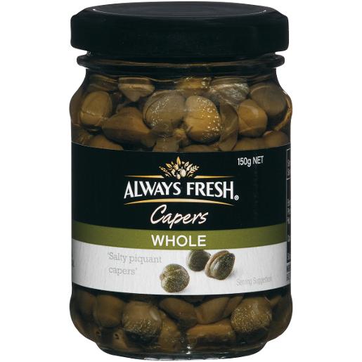 ALWAYS FRESH CAPERS 150GM Pack Size: 12