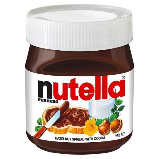 NUTELLA HAZELNUT CHOCOLATE SPREAD 400GM Pack Size: 12