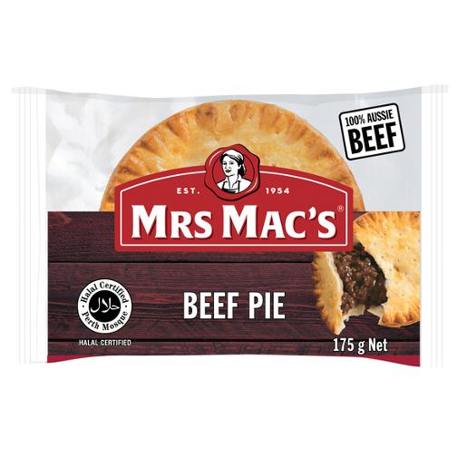 MRS MACS HALAL BEEF PIE 175GM X12