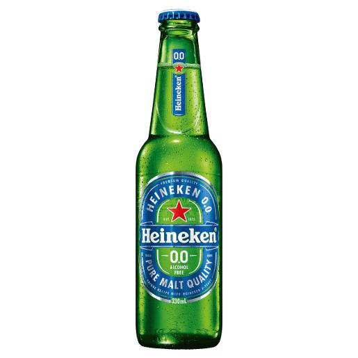 HEINEKEN ZERO BOTTLES 330ML X24