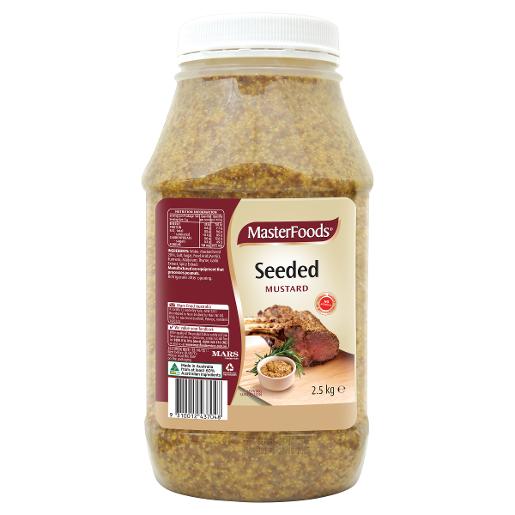 SEEDED MUSTARD MASTERFOODS 2.5KG